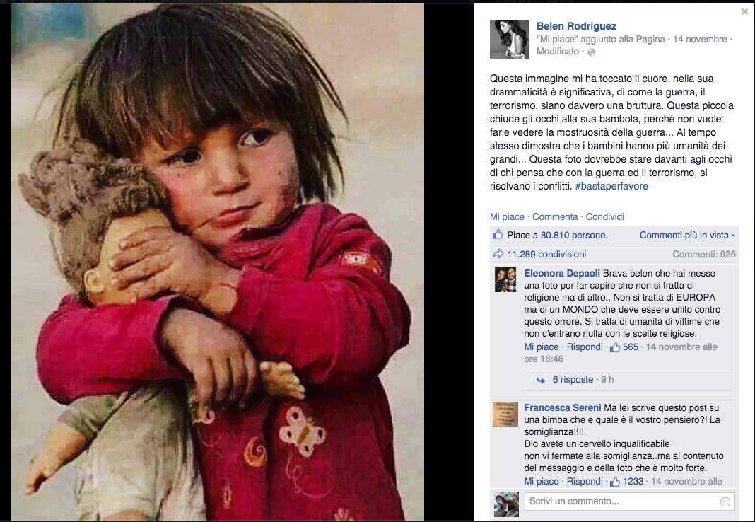 #PrayforParis, la solidarietà laica dello showbiz