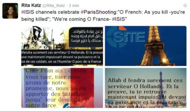 Parigi, la rivendicazione dell’Isis: “La capitale dell’abominio”