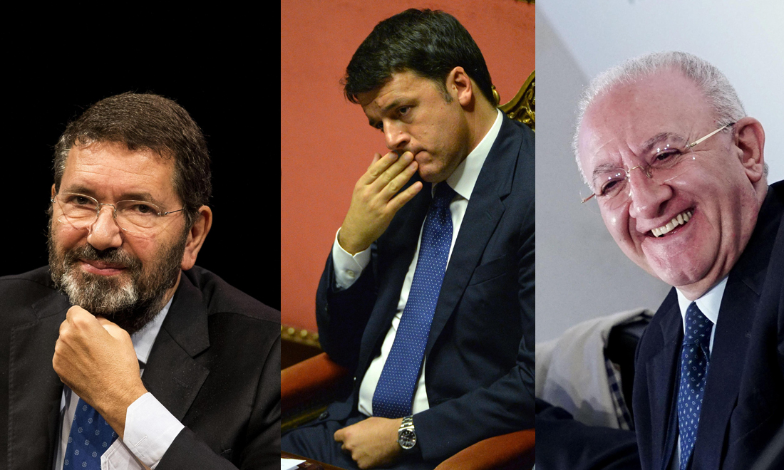 Perché Renzi ha scaricato Marino ma si tiene De Luca Perché Renzi ha scaricato Marino ma si tiene De Luca