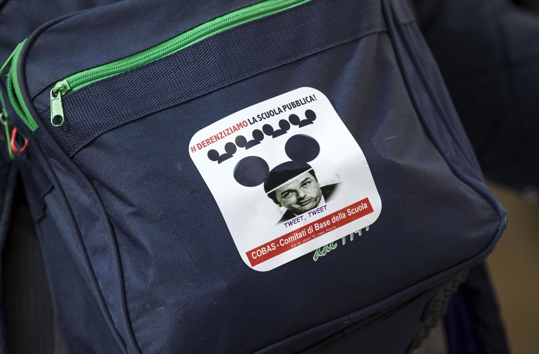 Scuola in piazza contro la riforma, tensioni e proteste – Foto