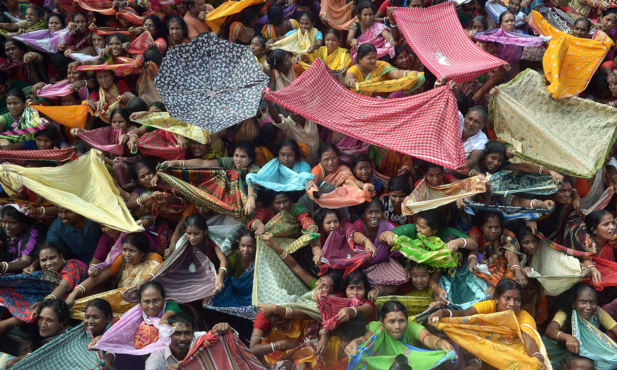 India, il riso per la lunga vita di Annakut