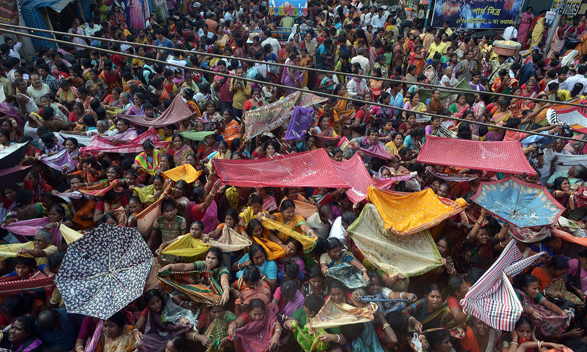 India, il riso per la lunga vita di Annakut