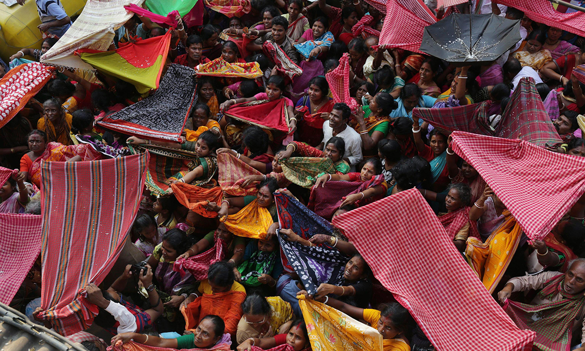 India, il riso per la lunga vita di Annakut