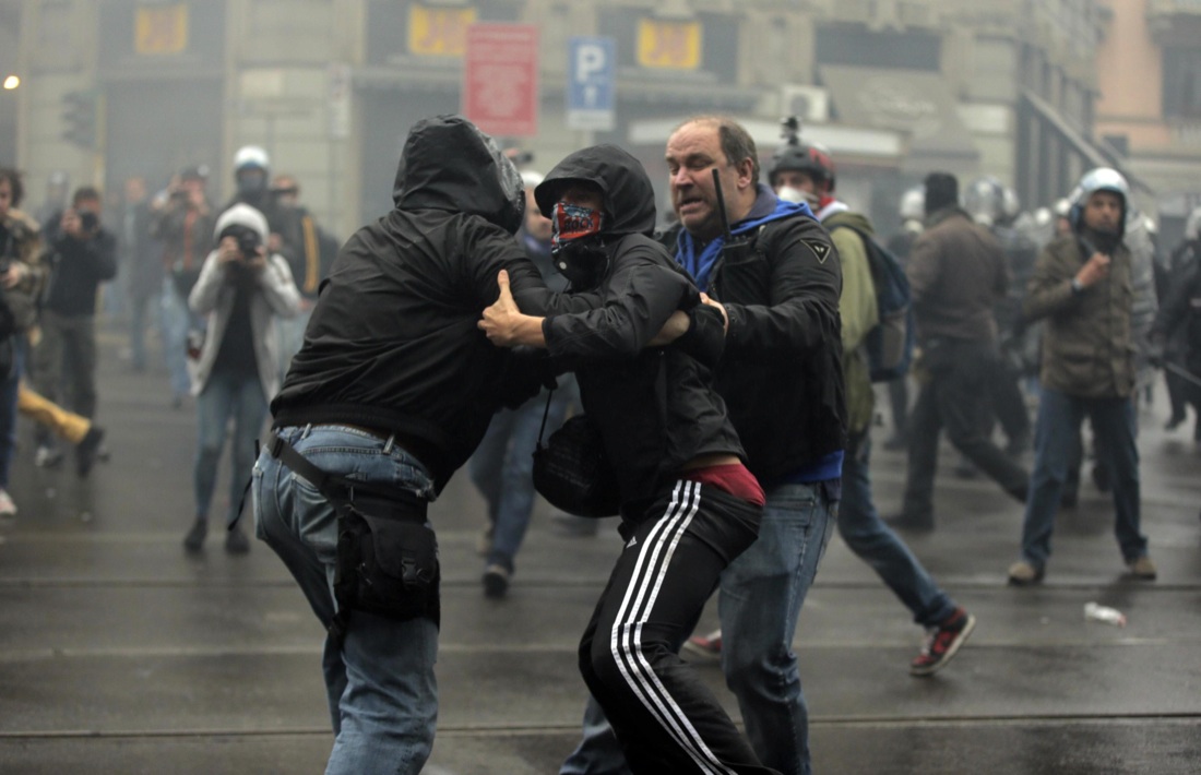 Expo: dieci arresti per gli scontri a Milano