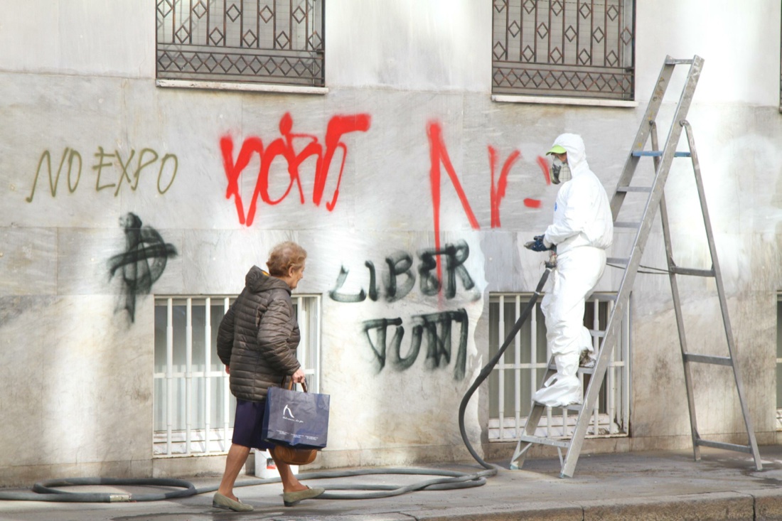 Expo: dieci arresti per gli scontri a Milano