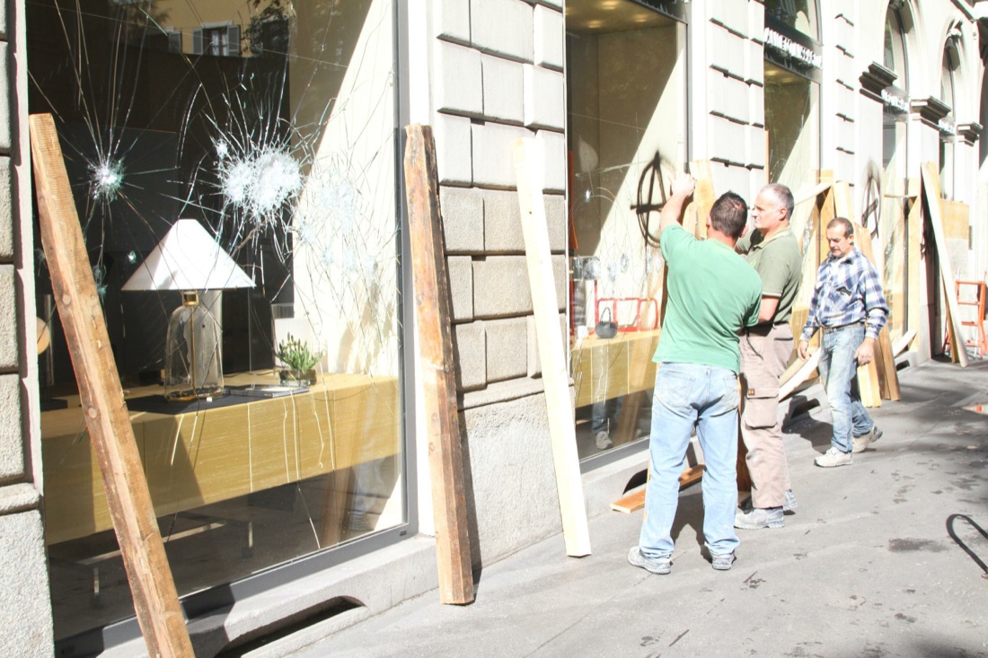 Expo: dieci arresti per gli scontri a Milano