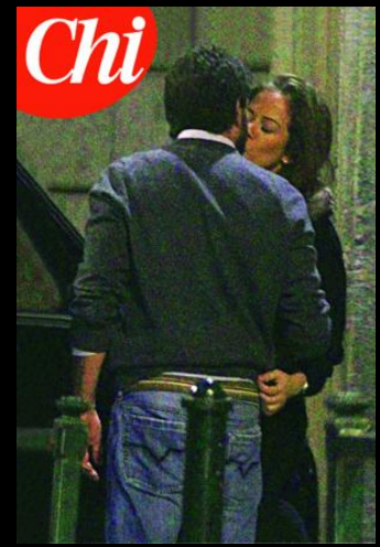 Le coppie al bacio dello showbiz