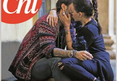 Le coppie al bacio dello showbiz