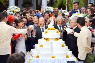 Matrimonio al sud: arriva la torta in farsa