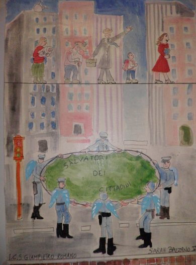 Piccoli 007 per un giorno: i bimbi italiani disegnano l’Isis