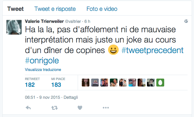 Valérie Trierweiler: “Troppo sexy per il mio ex”