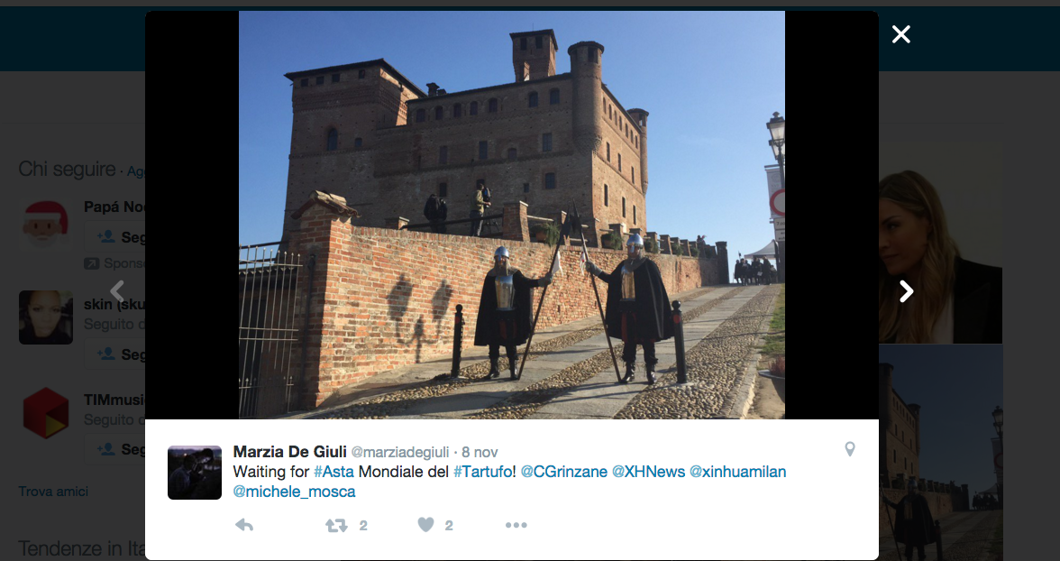 Tartufo bianco da record all’asta mondiale