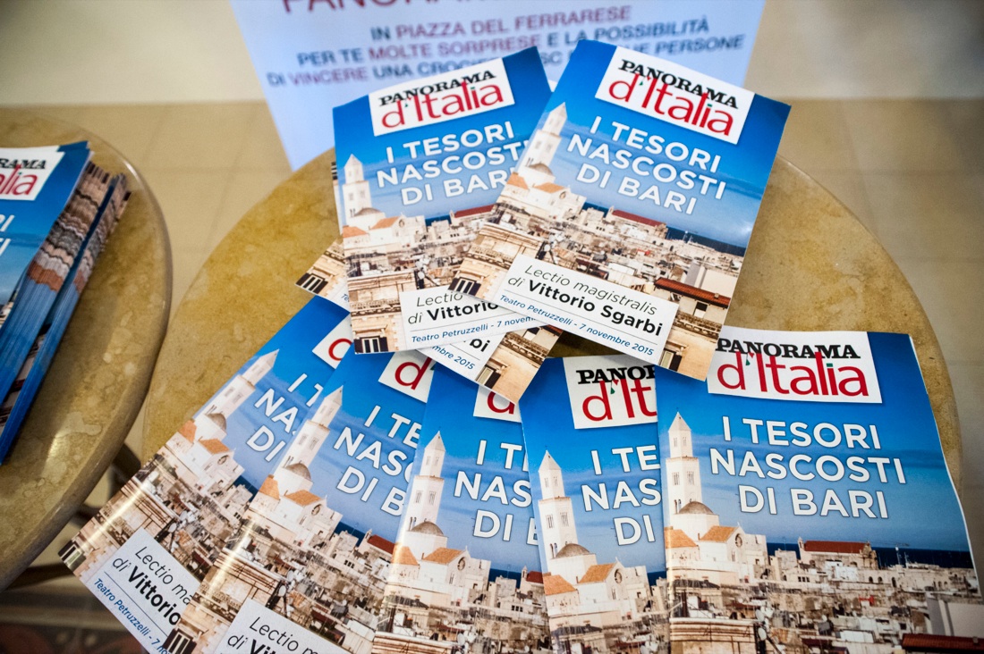 Con Vittorio Sgarbi alla scoperta dei tesori nascosti di Bari