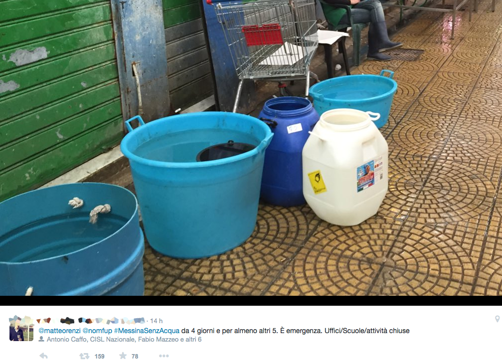 Messina: “Non era un’area a rischio” Messina: “Non era un’area a rischio”