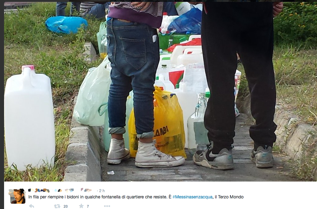 Messina: “Non era un’area a rischio” Messina: “Non era un’area a rischio”