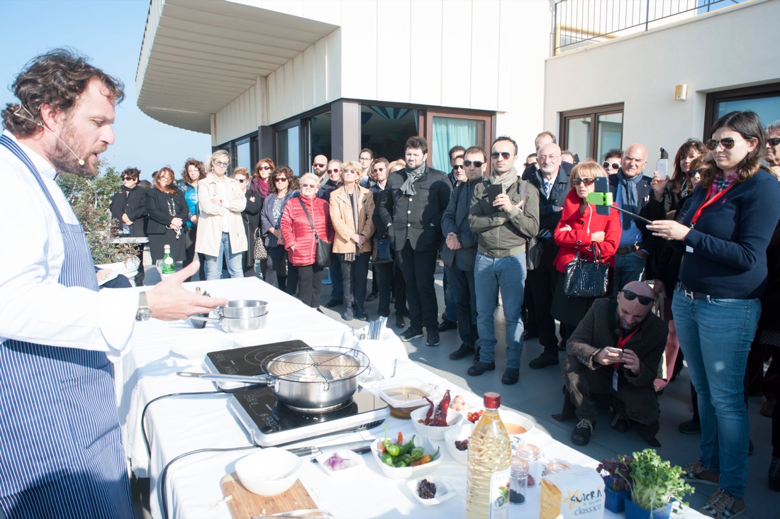 Lo showcooking di Antonio Scalera Lo showcooking di Antonio Scalera