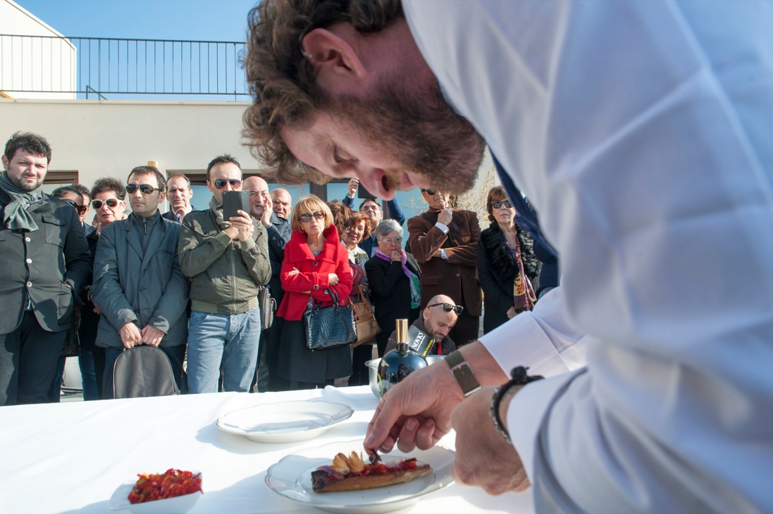 Lo showcooking di Antonio Scalera Lo showcooking di Antonio Scalera