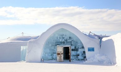 Svezia, l’albergo di ghiaccio che si scioglie dopo l’inverno