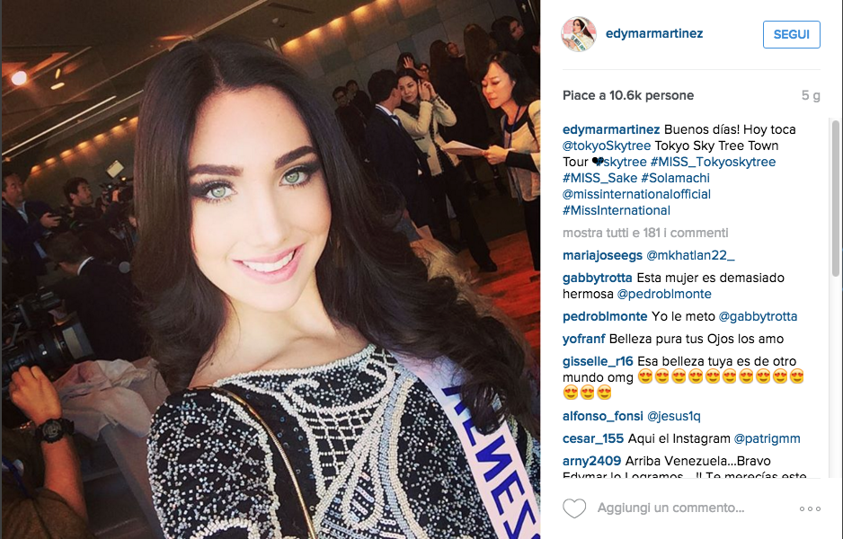 La Miss delle Miss viene dal Venezuela La Miss delle Miss viene dal Venezuela