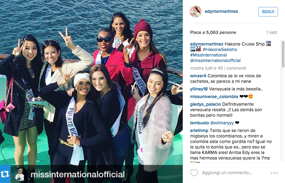 La Miss delle Miss viene dal Venezuela La Miss delle Miss viene dal Venezuela