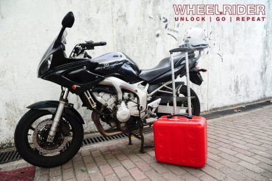 Wheelrider, a revolutionary case for bikers