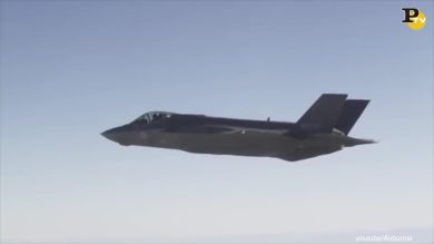 F35: i primi spari della mitragliatrice