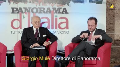 Piero Gnudi (comm. Ilva) a Bari per Panorama d’Italia