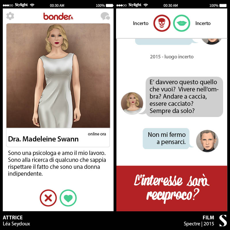 E se James Bond flirtasse su Tinder E se James Bond flirtasse su Tinder