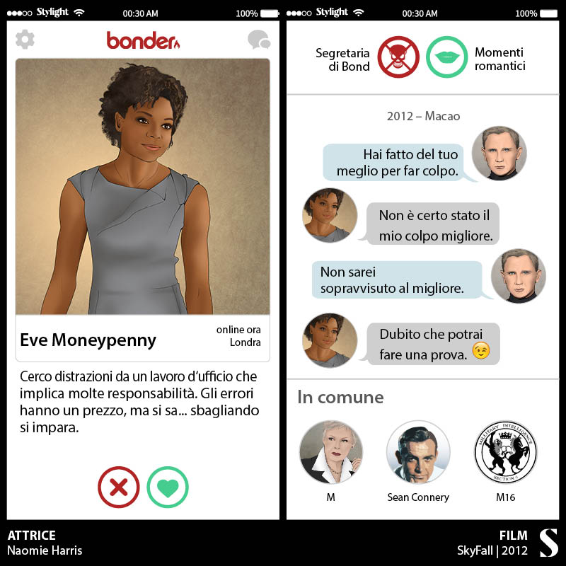 E se James Bond flirtasse su Tinder E se James Bond flirtasse su Tinder