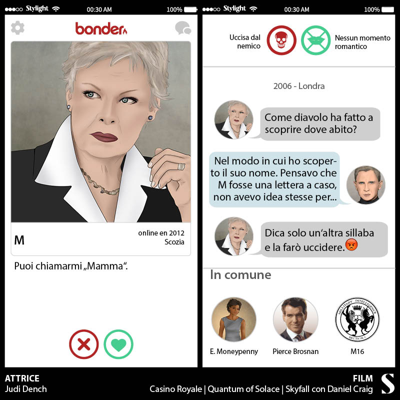 E se James Bond flirtasse su Tinder E se James Bond flirtasse su Tinder