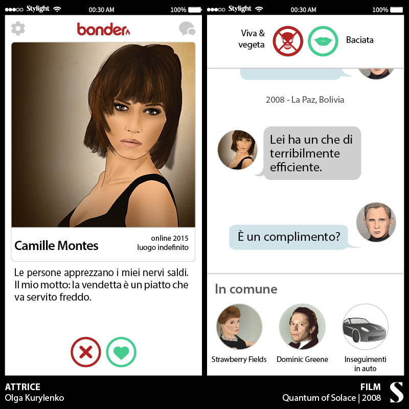E se James Bond flirtasse su Tinder E se James Bond flirtasse su Tinder