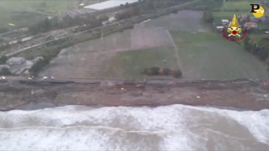 Alluvione Ferruzzano: le riprese aeree