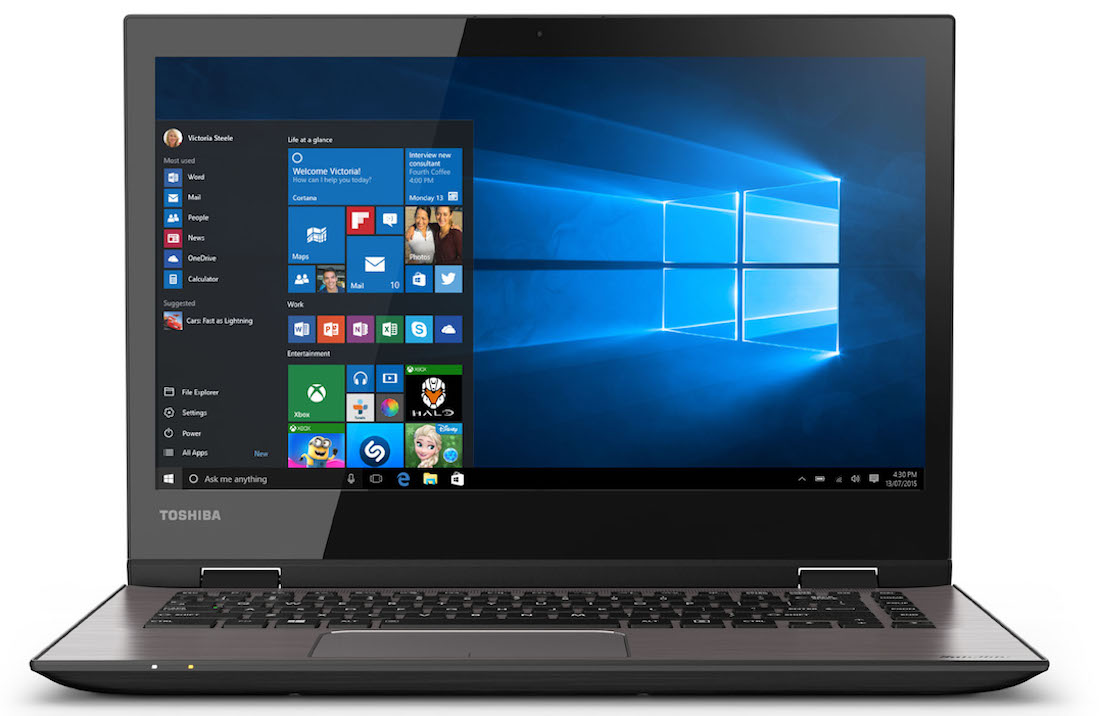 Toshiba: ecco i nuovi portatili convertibili Toshiba: ecco i nuovi portatili convertibili