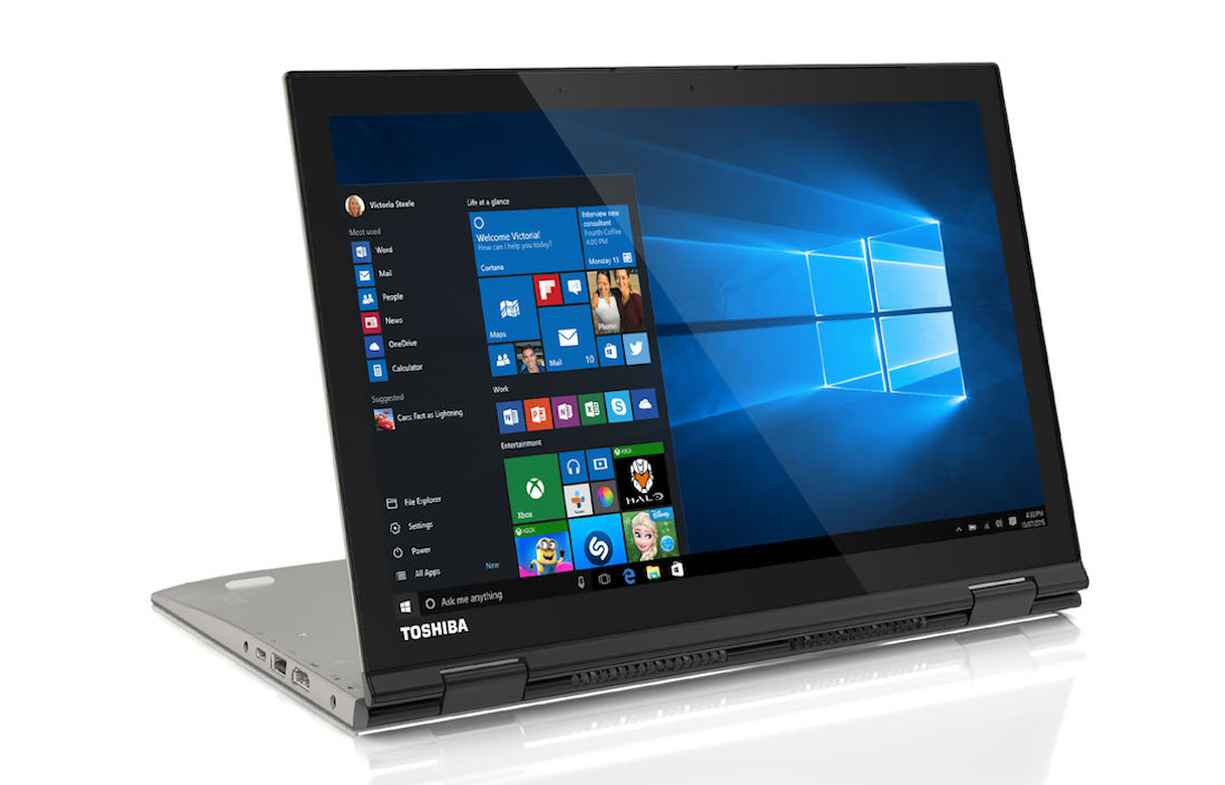 Toshiba: ecco i nuovi portatili convertibili Toshiba: ecco i nuovi portatili convertibili