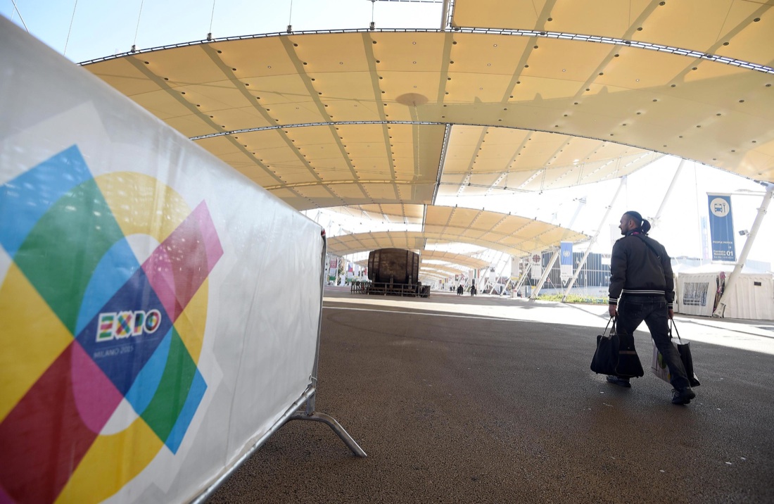 Expo #thedayafter: le foto del sito deserto