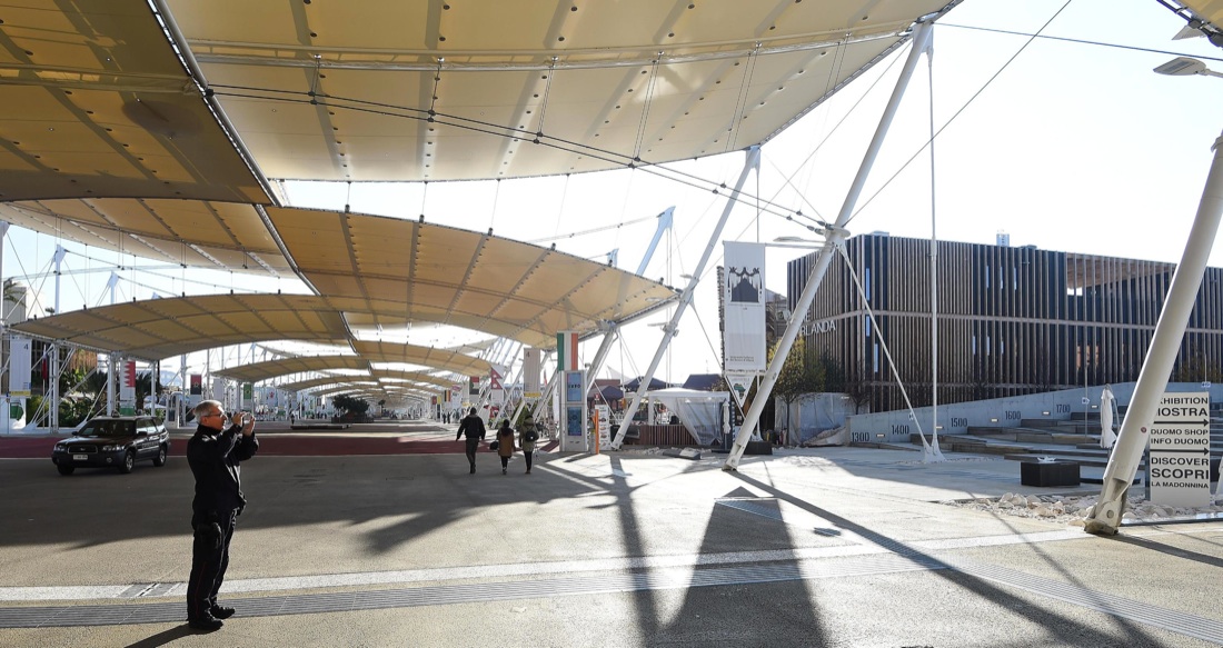 Expo #thedayafter: le foto del sito deserto