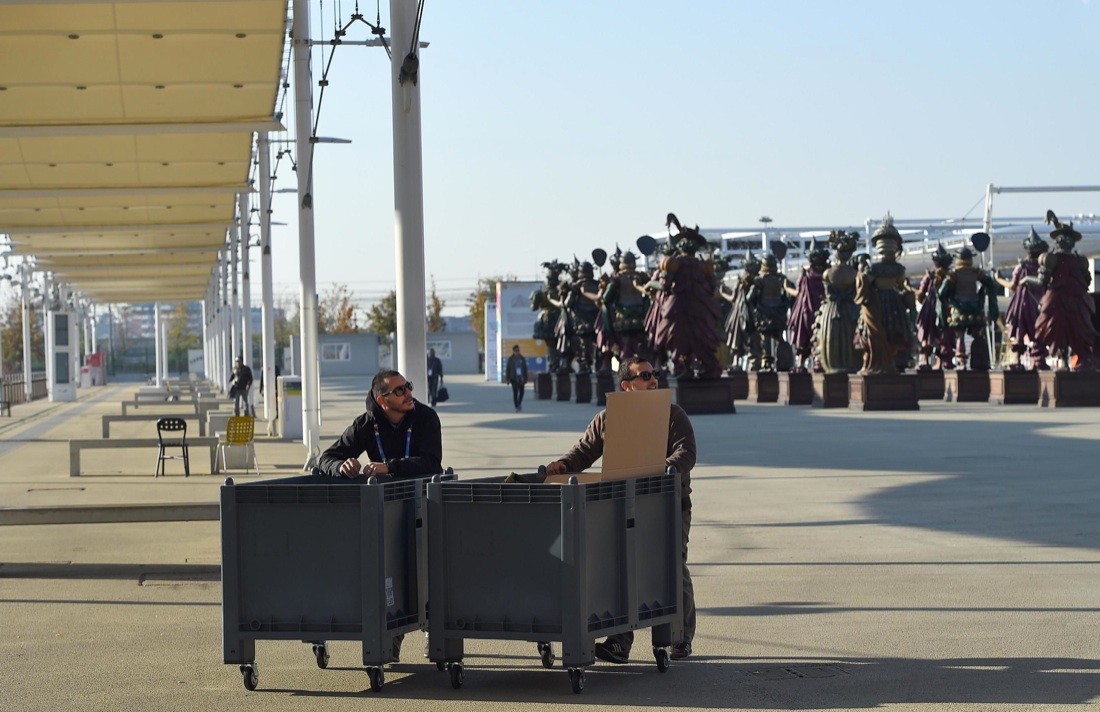 Expo #thedayafter: le foto del sito deserto