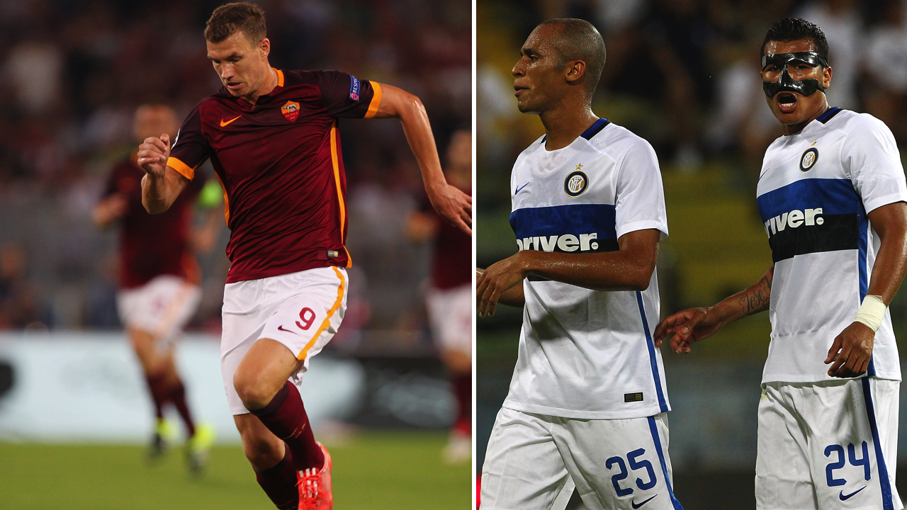 Caso Dzeko per la Roma, Murillo e Miranda da scudetto Caso Dzeko per la Roma, Murillo e Miranda da scudetto
