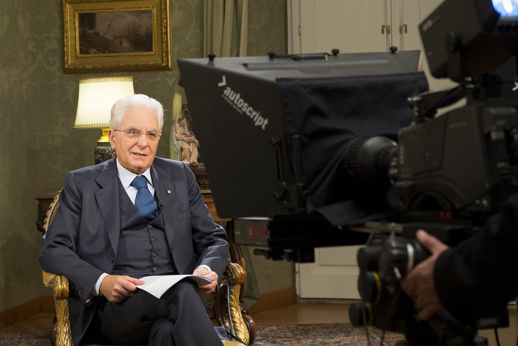 Il primo discorso di fine anno di Mattarella Il primo discorso di fine anno di Mattarella