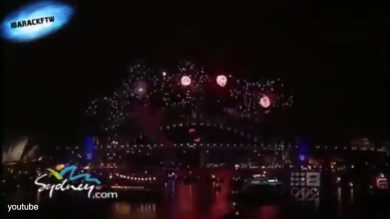 Sydney: i fuochi d’artificio di Capodanno 2016