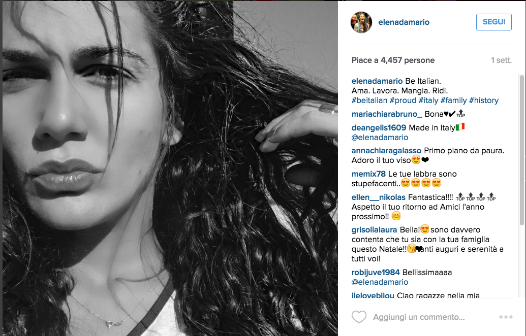 Chi è Elena D’Amario la sexy amica di Stefano De Martino