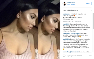 Kamilla, la sosia di Kim Kardashian