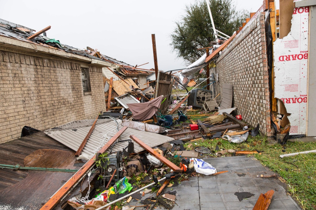 Usa, inondazioni e tornado in Texas: le foto