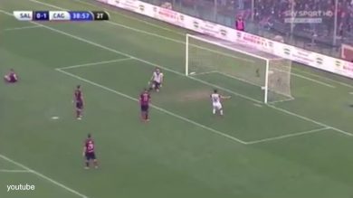 Salernitana-Cagliari: rissa dopo il gol di Tello