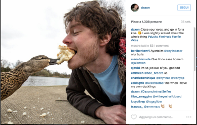 Dall’Australia il re dei selfie con gli animali