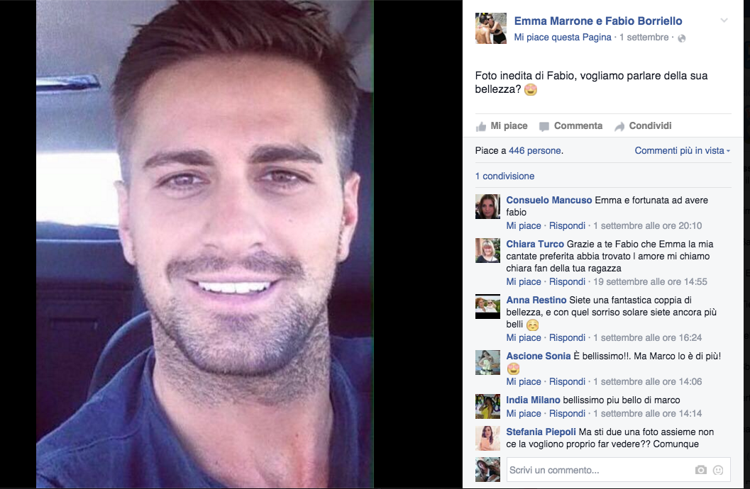 Emma Marrone, ritorno di fiamma con Fabio Borriello? Emma Marrone, ritorno di fiamma con Fabio Borriello?