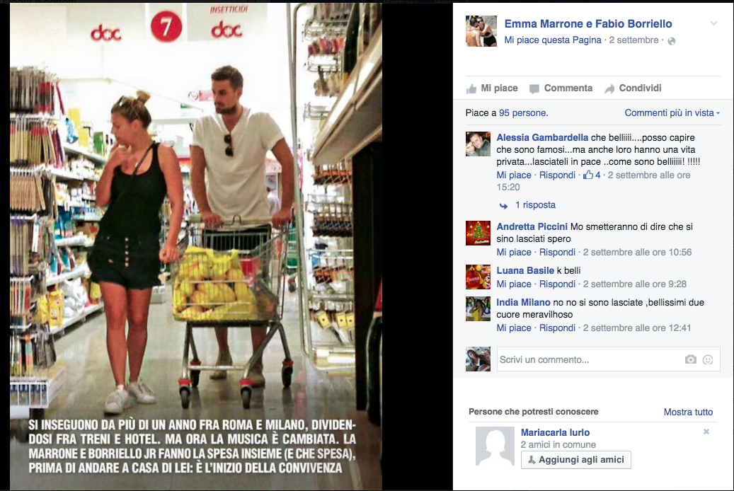 Emma Marrone, ritorno di fiamma con Fabio Borriello? Emma Marrone, ritorno di fiamma con Fabio Borriello?