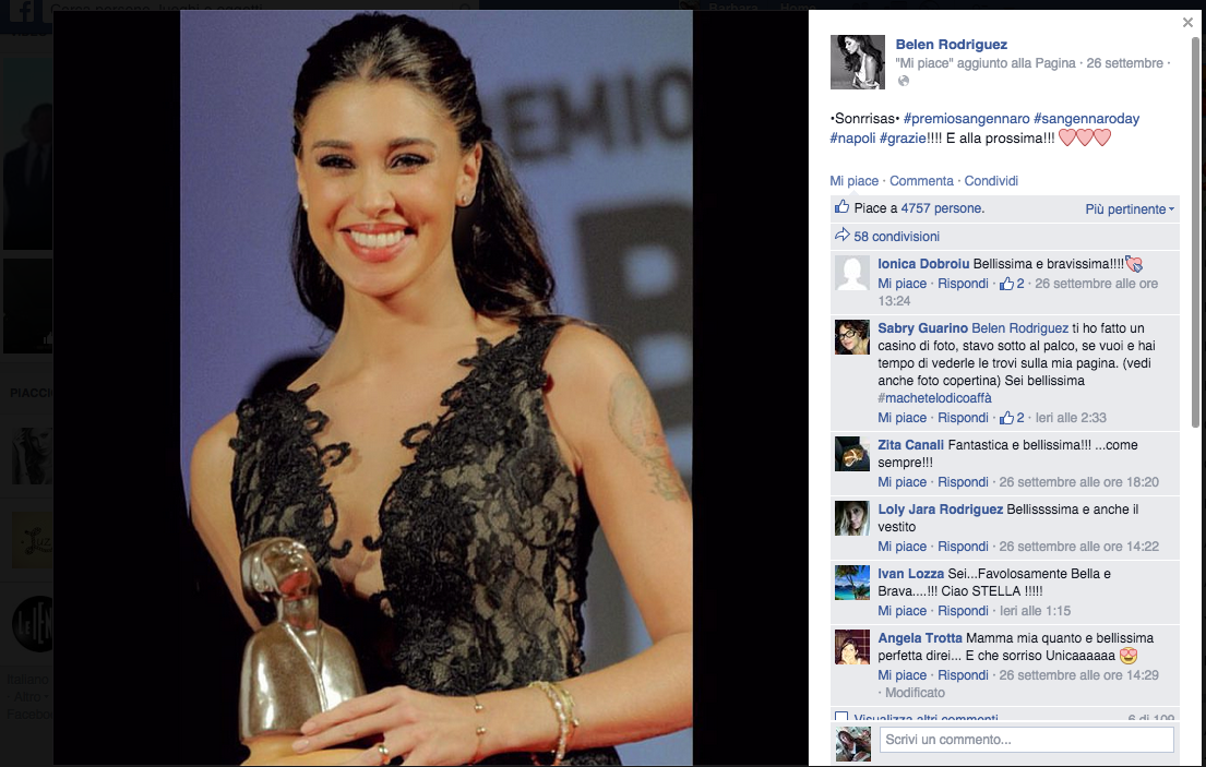 Belen Rodriguez e Stefano De Martino si separano