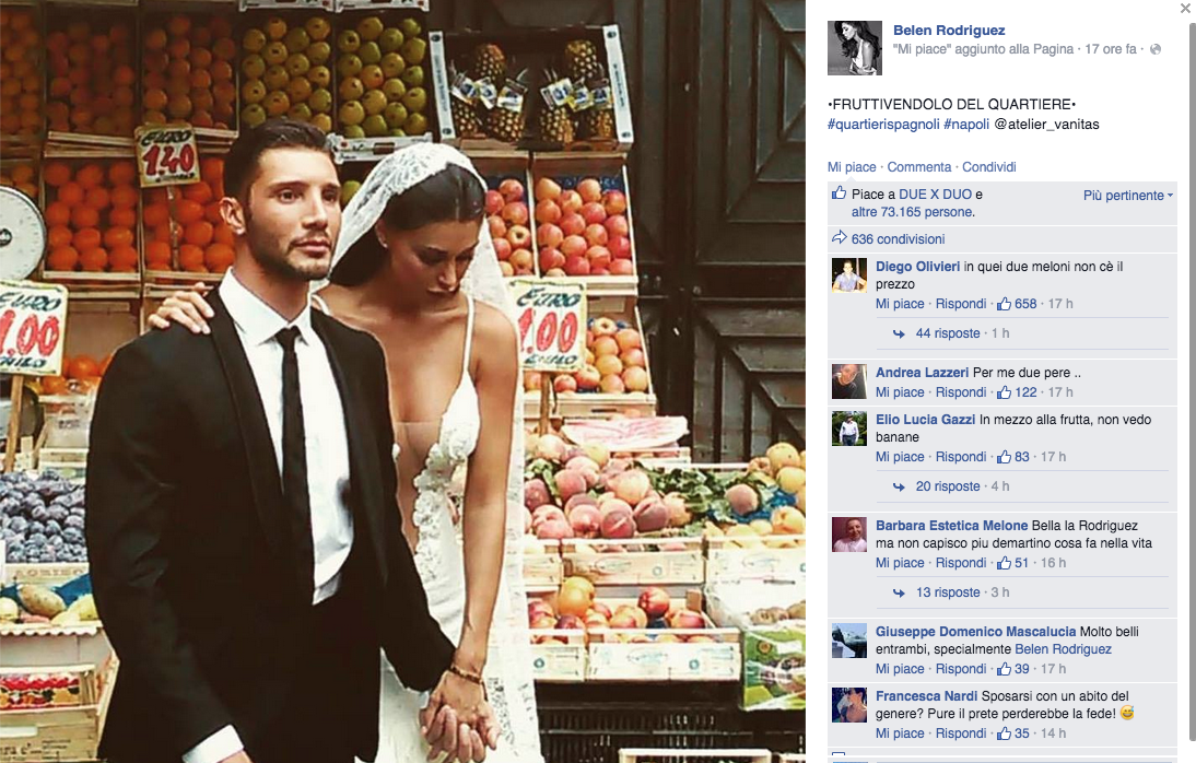 Belen Rodriguez e Stefano De Martino si separano