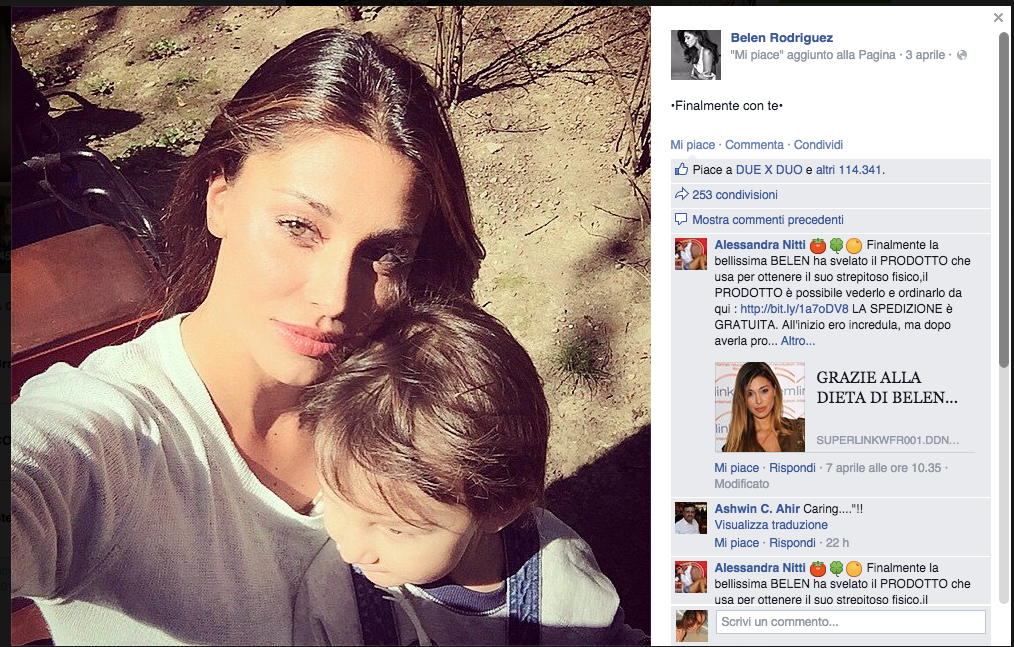 Belen Rodriguez e Stefano De Martino si separano